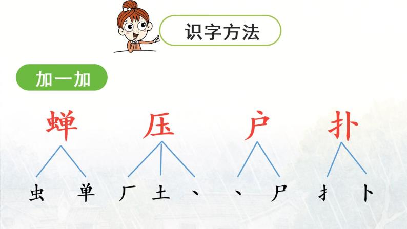 统编版二年级语文下册 第6单元 16.雷雨 课件07