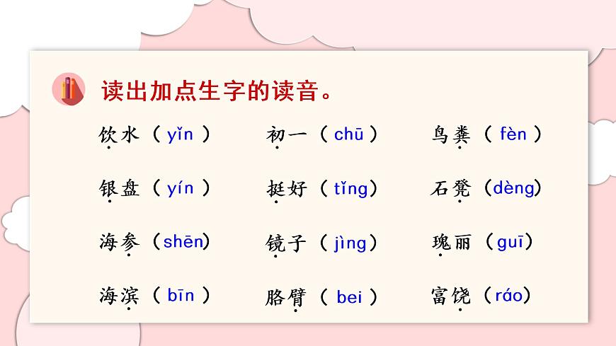 部編版語文三年級上冊 第六單元 單元復習課件第3頁
