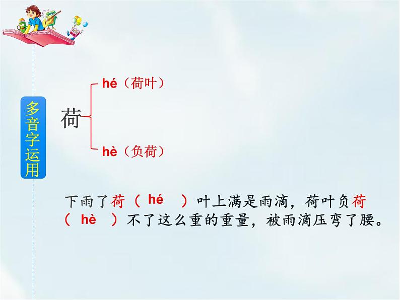 人教部编版一年级下册课文4——13 荷叶圆圆【课件+教案+生字+课文朗读】08