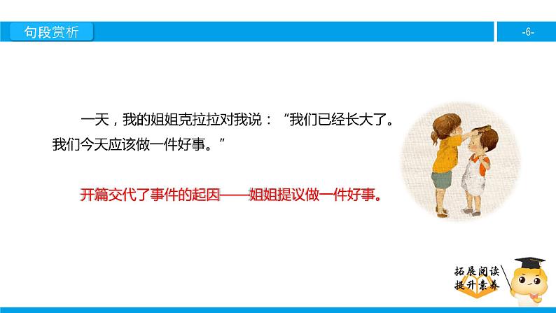 二年级【专项训练】课外阅读:一件好事(下)课件PPT第6页