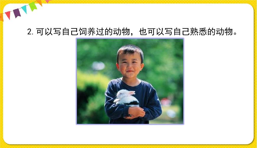 人教部編版語(yǔ)文四年級(jí)下冊(cè)第四單元——習(xí)作：我的動(dòng)物朋友課件PPT第6頁(yè)