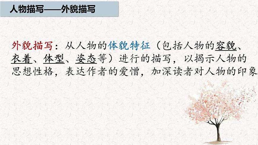 5.人物描寫(xiě)方法及妙處課件PPT第5頁(yè)