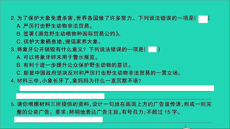 2021年语文满分特训卷小升初非连续性文本阅读专题检测卷课件第5页