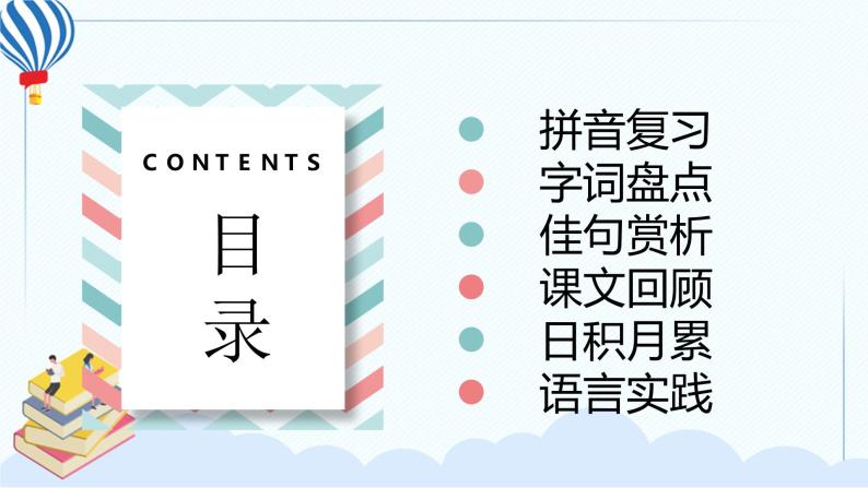 部编版语下四年级下册 第六单元 复习课件PPT02