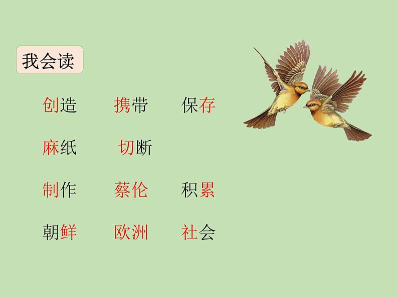 人教部编版(五四制)语文三年级下册10 纸的发明课件PPT第4页