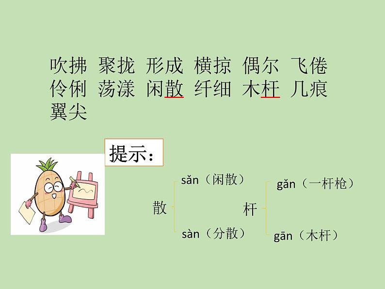 人教部编版(五四制)语文三年级下册2 燕子课件PPT第4页