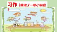 人教部编版 (五四制)三年级下册习作：我做了一项小实验授课课件ppt