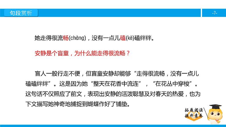 四年级【专项训练】课外阅读:触摸春天(下)课件PPT第7页