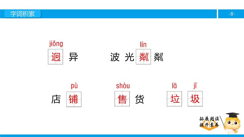 四年级【专项训练】课外阅读:水都威尼斯(上)课件PPT第8页