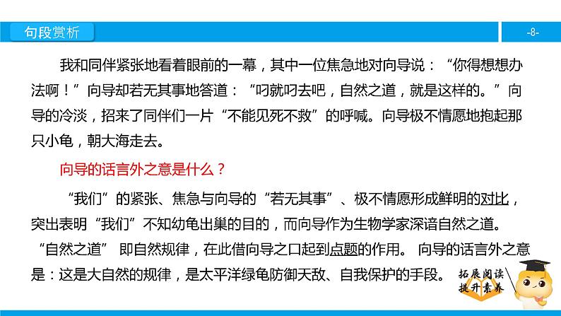 四年级【专项训练】课外阅读:自然之道(下)课件PPT第8页