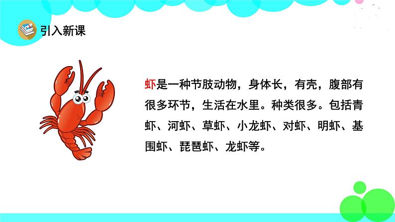 人教版语文三年级下册 15 小虾 PPT课件第3页