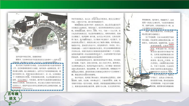 五年级【语文(统编版)】父爱之舟(第二课时)-课件02