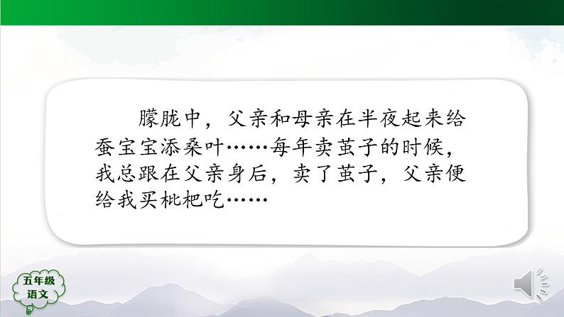 五年级【语文(统编版)】父爱之舟(第二课时)-课件06