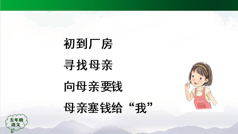 五年级【语文(统编版)】慈母情深(第二课时)-课件第2页
