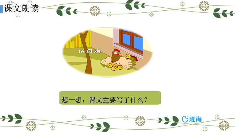 14.母鸡 课件+教案07