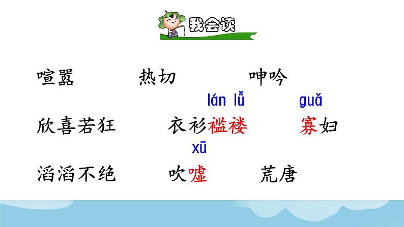 人教版六年级下册语文 第2单元 7.汤姆·索亚历险记(节选)品读释疑课件第6页
