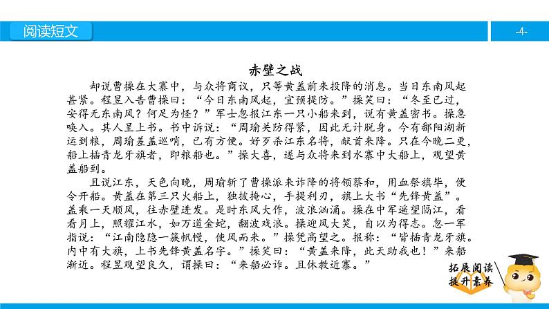 六年级课外阅读:赤壁之战(上)课件PPT04
