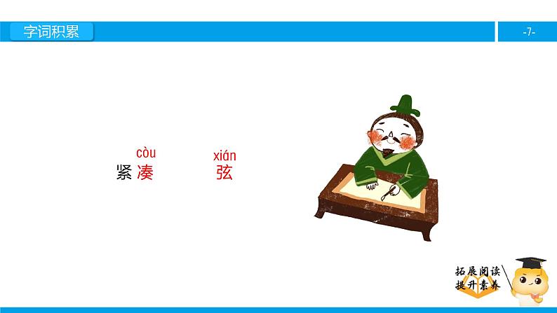 五年级【专项训练】课外阅读:“心正笔正”的柳公权(上)课件PPT07