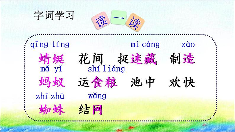 部编版一年级语文下册 识字5 《动物儿歌》课件PPT02