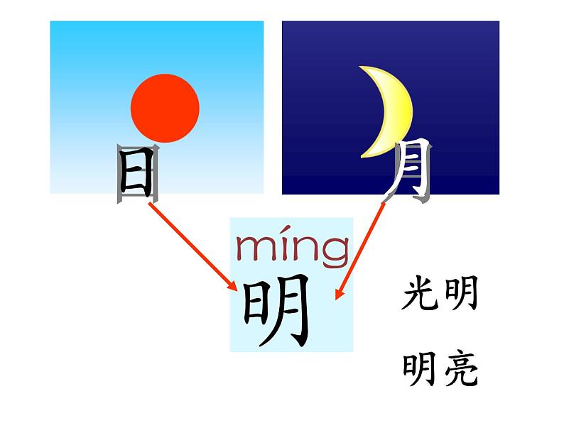 统编版语文一年级上册 9 《日月明》课件(共26张PPT)第8页