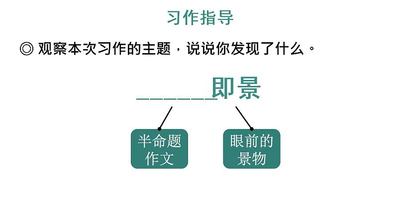 习作:______即景课件PPT03