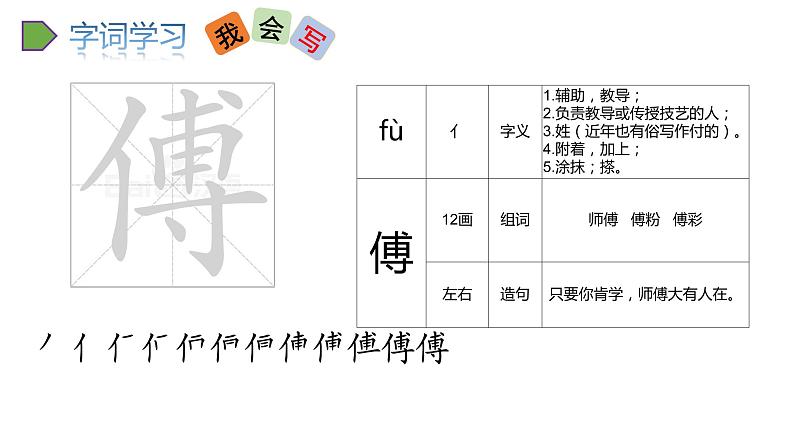 2022人教语文5年级下册课件14.刷子李教学课件06