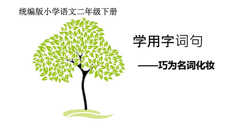 人教部编版二年级语文下册 语文园地三 课件、教案01