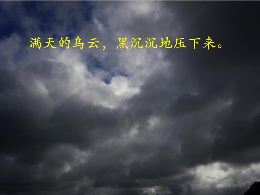 人教部編版二年級(jí)語(yǔ)文下冊(cè) 16.《雷雨》【課件】第7頁(yè)