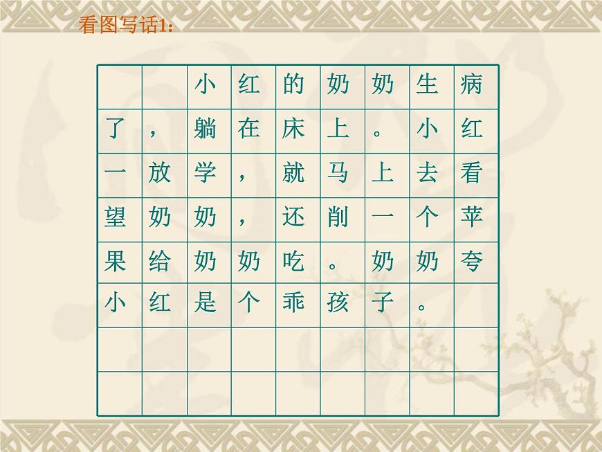 看圖寫(xiě)話-二年級(jí)上冊(cè)精品看圖寫(xiě)話課件PPT第3頁(yè)