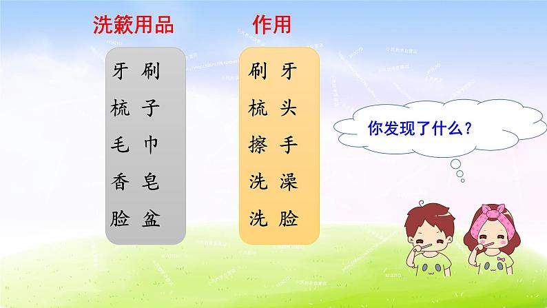 部编版一下语文精美课件语文园地808