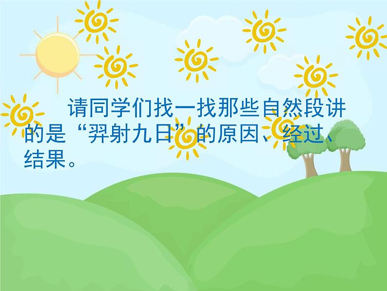 部编版语文二年级下册-08课文(七)-03羿射九日-课件04第6页