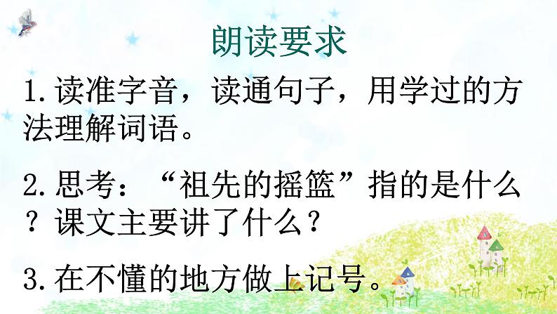 部编版语文二年级下册-08课文(七)-01祖先的摇篮-课件03第2页