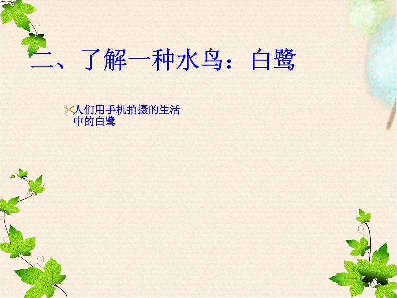 部编版五年级上册《白鹭》PPT完美版 课件07