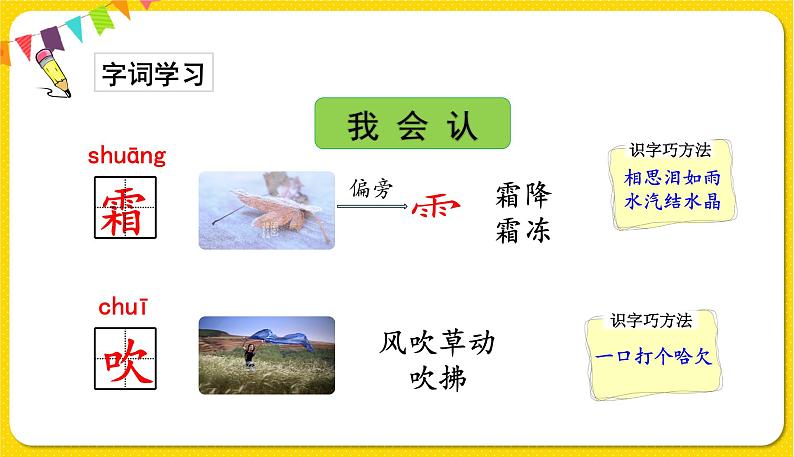 人教部编版(五四制)一年级下册识字(一)——识字1 春夏秋冬课件PPT05