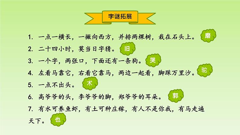部编版语文五年级下册-03单元-01综合性学习:遨游汉字王国-课件0205