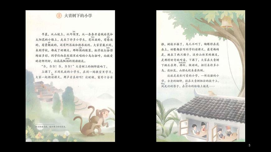 部編版三年級語文上冊高清電子課本課件PPT第3頁