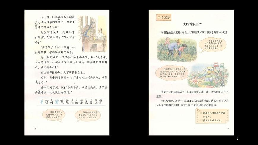 部編版三年級語文上冊高清電子課本課件PPT第6頁