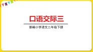 小学语文人教部编版 (五四制)二年级下册口语交际：长大以后做什么图文课件ppt