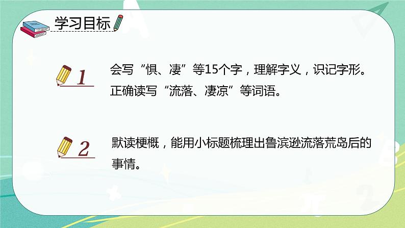 语文部编版六年级下册第二单元第5课《鲁滨逊漂流记》课件PPT第3页