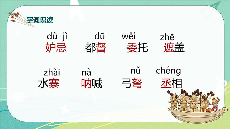 部编版五年级下册第二单元5草船借箭课件PPT第7页