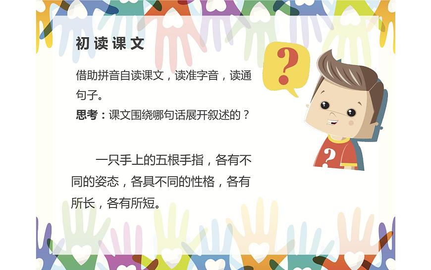 人教版(部編版)小學(xué)語文五年級(jí)下冊 22.手指 課件第4頁