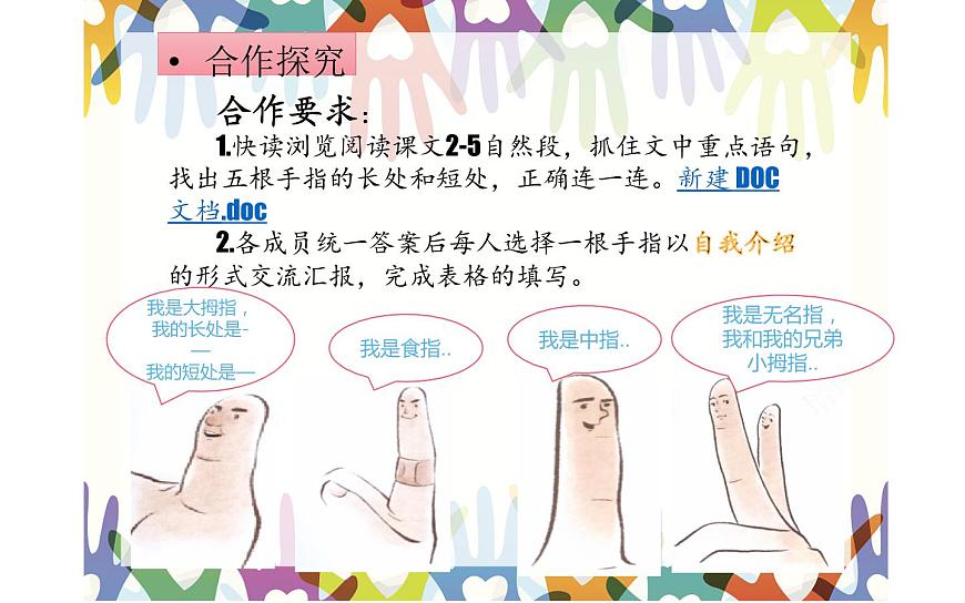 人教版(部編版)小學(xué)語文五年級(jí)下冊 22.手指 課件第5頁
