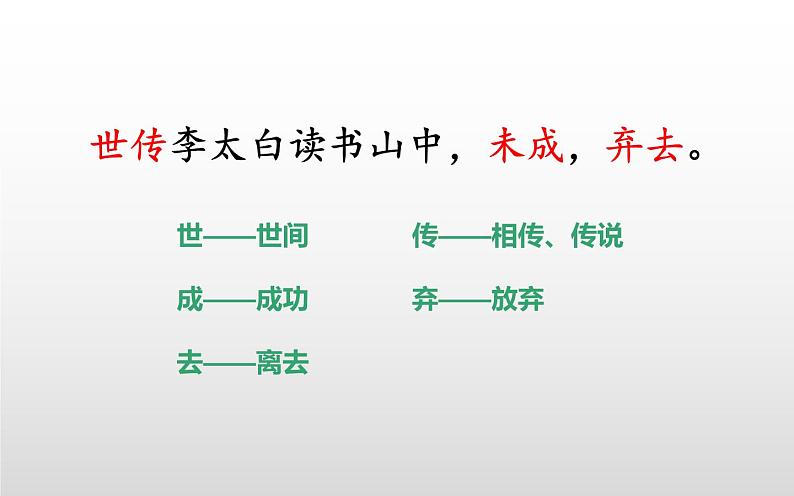 人教版(部编版四五制)小学语文四年级下册 22.文言文二则 铁杵成针 课件06