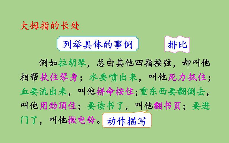 人教版(部编版四五制)小学语文五年级下册 22.手指 课件05