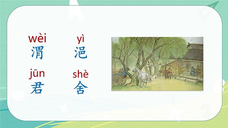 古诗词第2课送元二使安西(课件)-六年级语文下册(部编版)04