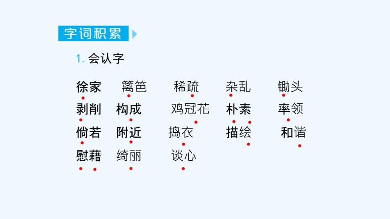 部编版四年级下册期末复习课件03