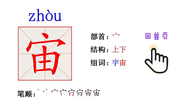 16 宇宙的另一边(笔顺)第3页