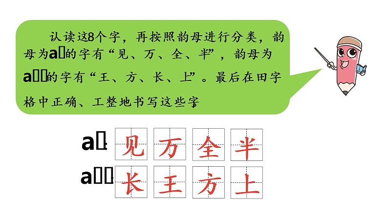 统编语文一(下)第1单元 语文园地1 第2课时课件PPT07