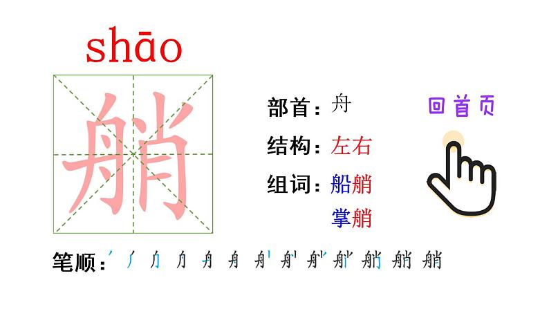 18 威尼斯的小艇(笔顺)第6页