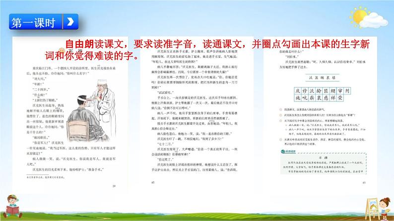 人教部编版五年级语文下册第11课《军神》教学课件PPT小学优秀公开课第3页